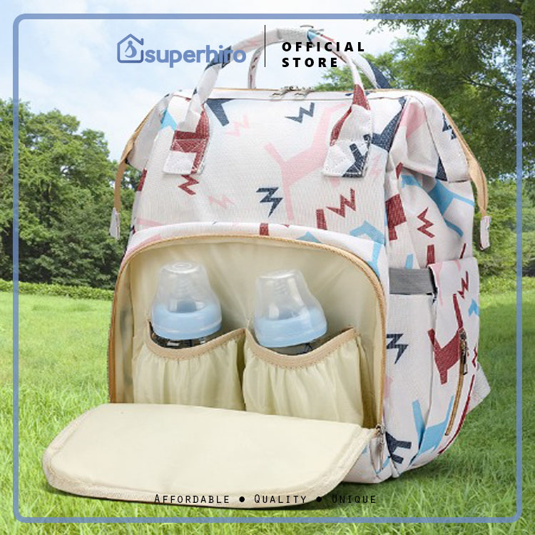 Tas Diaper Bag Backpack Traveling Baby Tas Bayi Ransel