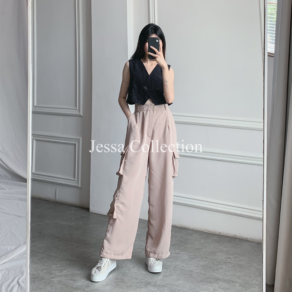 Donna Pocket Pants PK