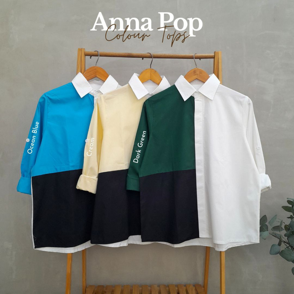 CallieTamami - A 6400 Anna Pop Colour Tops