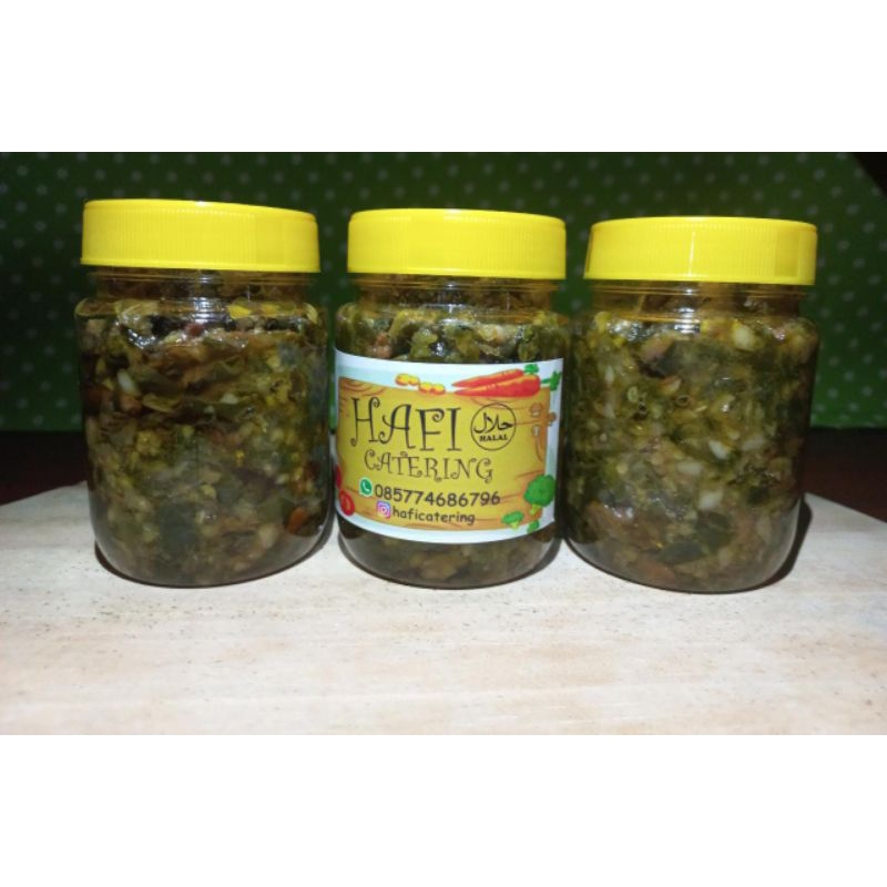 

Sambal Cabe Ijo Teri By Hafi Catering