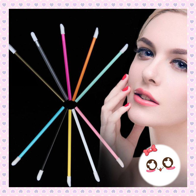 Lip Wand Brush isi 50 / Kuas Bibir Lipwand