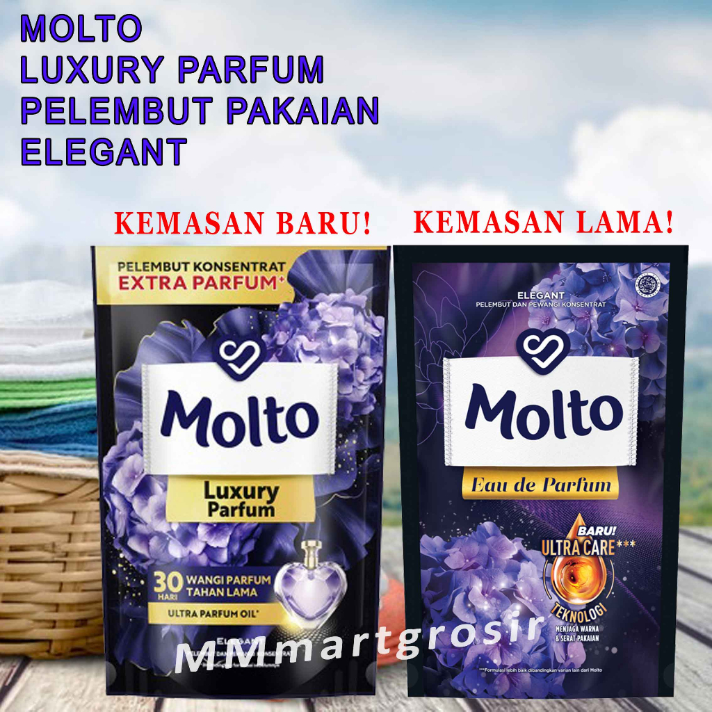 Molto / Eau de parfum / Elegant / Pelembut dan Pewangi / 650ml