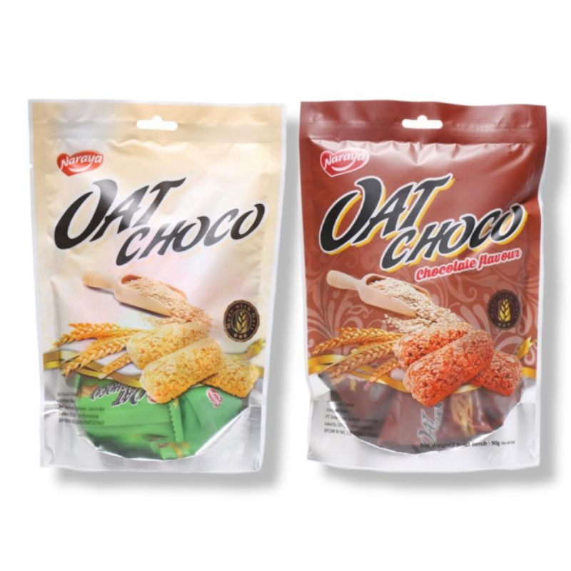 Naraya Oat Choco White | Naraya oat choco 90g