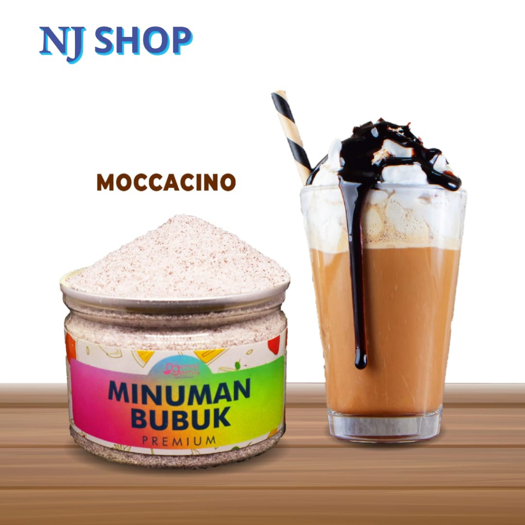 

[Powder Drink] - Can Bubuk Minuman Moccacino Powder Kualitas Premium