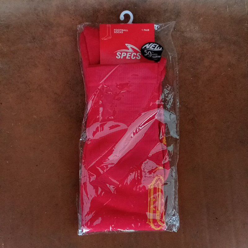 Kaos Kaki Bola Official Bali United 2022/2023 Merah Specs