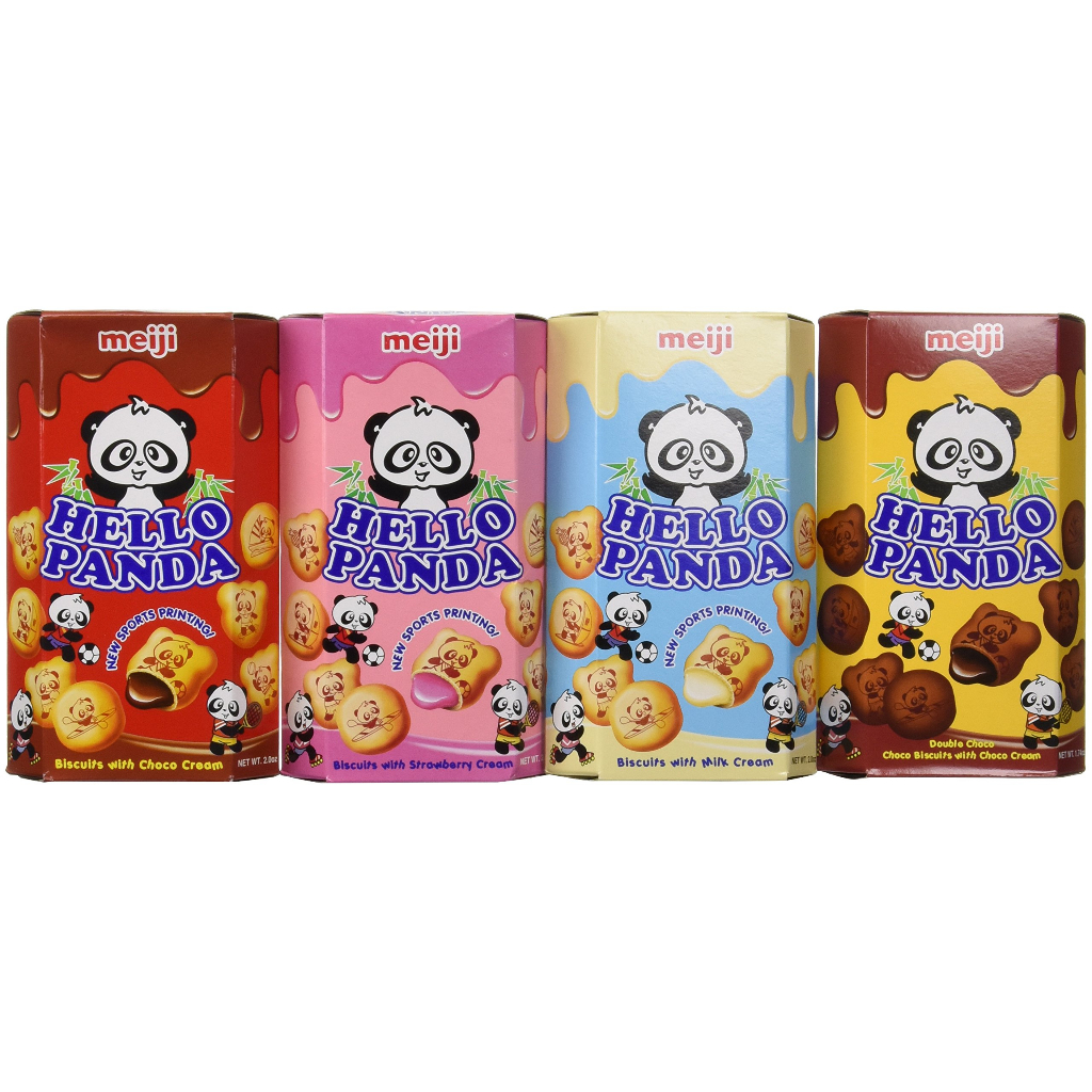 

Hello Panda Meiji 42g/ Hello Panda/ Biskuit Panda 45g/ Meiji Hello Panda Biscuit