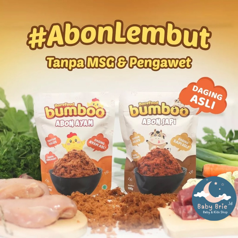 

BUMBOO - Abon MPASI Asli Sapi & Ayam Non MSG