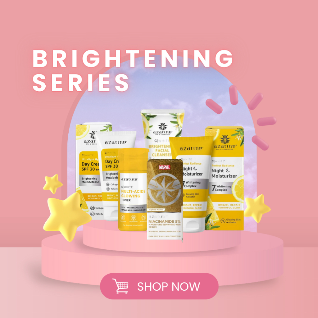 Azarine Series - Brightening Kit - Glowing Kit - Acne Series - Dark Spot Series - Acne Scar Series Kit