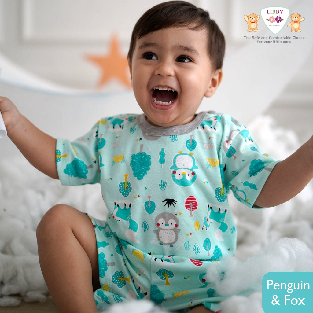 Libby Setelan Pendek Anak | Set Baju Anak