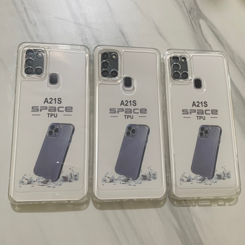 Softcase Samsung A20 A30 Samsung A20S Samsung A21S Samsung A30S A50 A50S - Case Clear Bening Space Tpu - UA