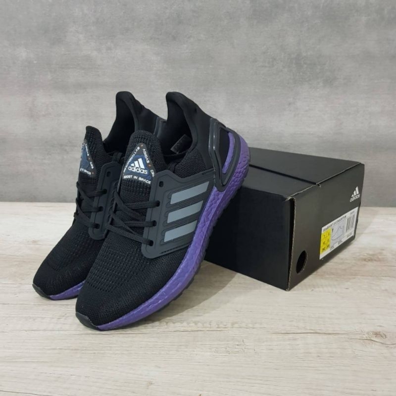 Adidas Ultra Boost 20 X Iss Black Purple