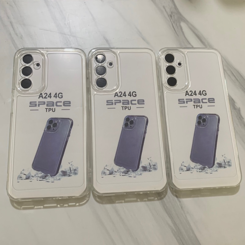 Softcase Samsung A22 4G Samsung A23 4G 5G Samsung A24 4G - Case Clear Bening Space Tpu - UA