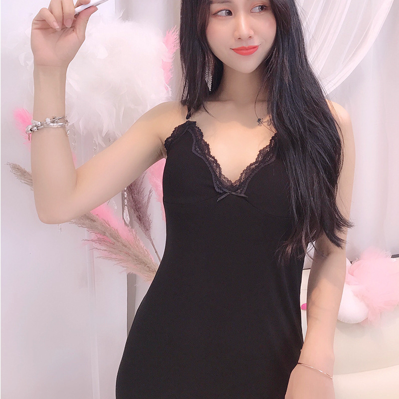 Wanita Import Lingerie Dress piyama baju seksi piyama sexy wanita dress dengan cup bra Import korea sexy baju tidur loungewear baju tidur sexi