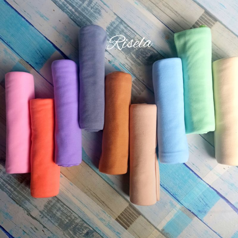 6 Pcs Bedong Bayi Bayi Baru Lahir Polos Jumbo Pernel Bayi Newborn