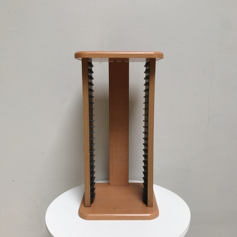 Rak tempat cd wooden kayu premium