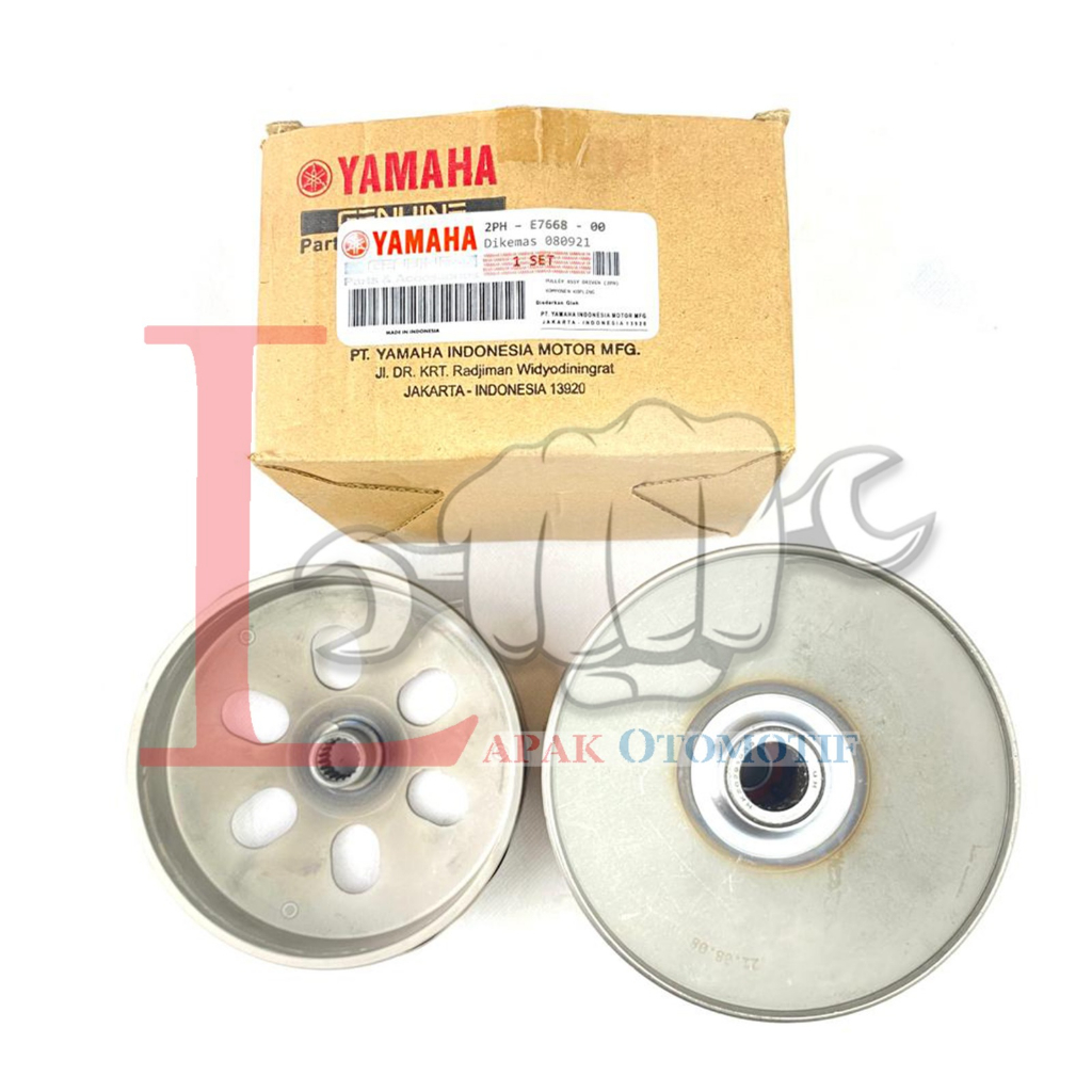 -LOI- PULLEY ASSY PULLY MIO M3, MIO Z, XRIDE 125, FINO FI 125, SOUL GT 125