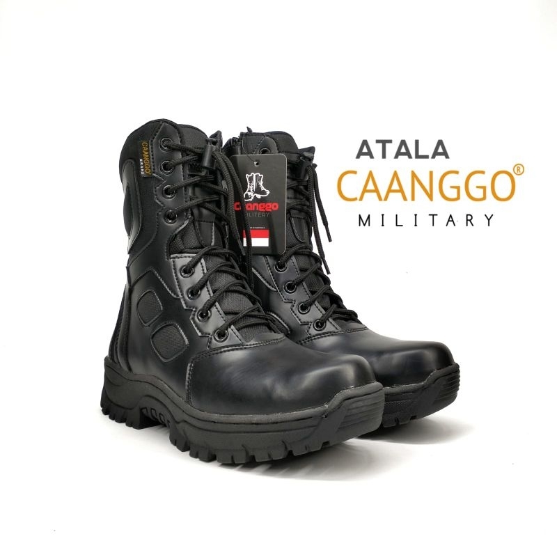 Caanggo -Sepatu pdl tactical outdoor boots safety C-2ATL HITAM