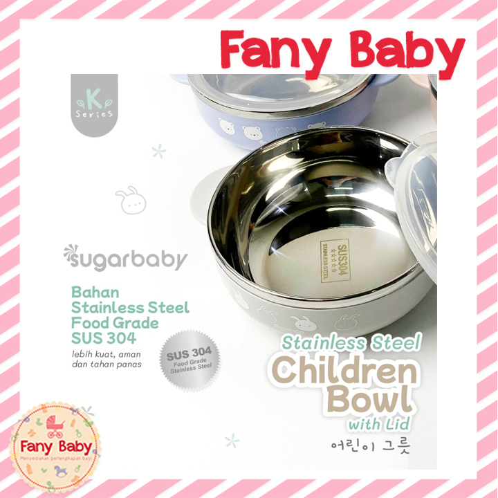 SUGAR BABY CHILDREN BOWL WITH LID