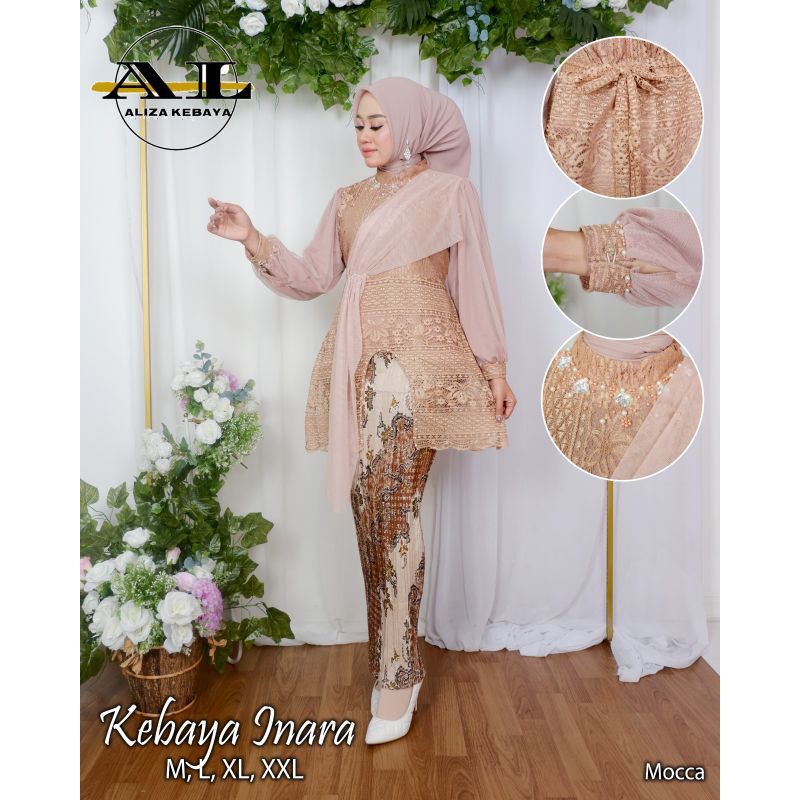 kebaya atasan buat wisuda buat  pager ayu bisa 2pungsi/ satu set rok/