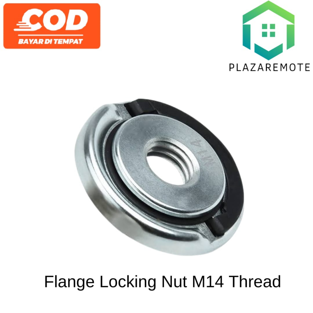 Flange locking nut m14 thread