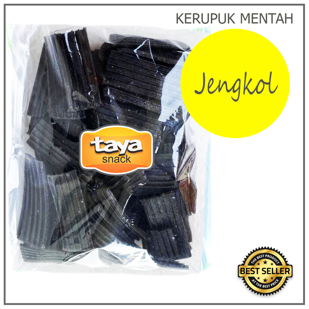 

Kerupuk Jengkol Hitam 500g Gurih dan Renyah