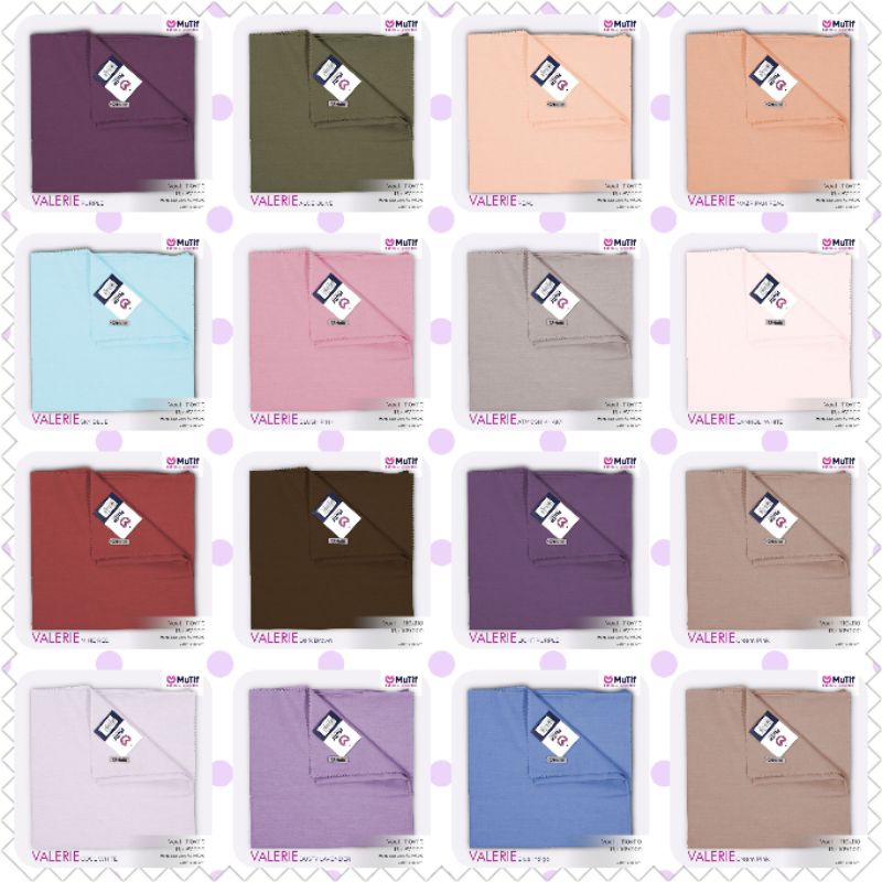 Kerudung Mutif KRD Segiempat 110 X 110 Valerie KRD Valerie Segi Empat 110 X 110 Voal