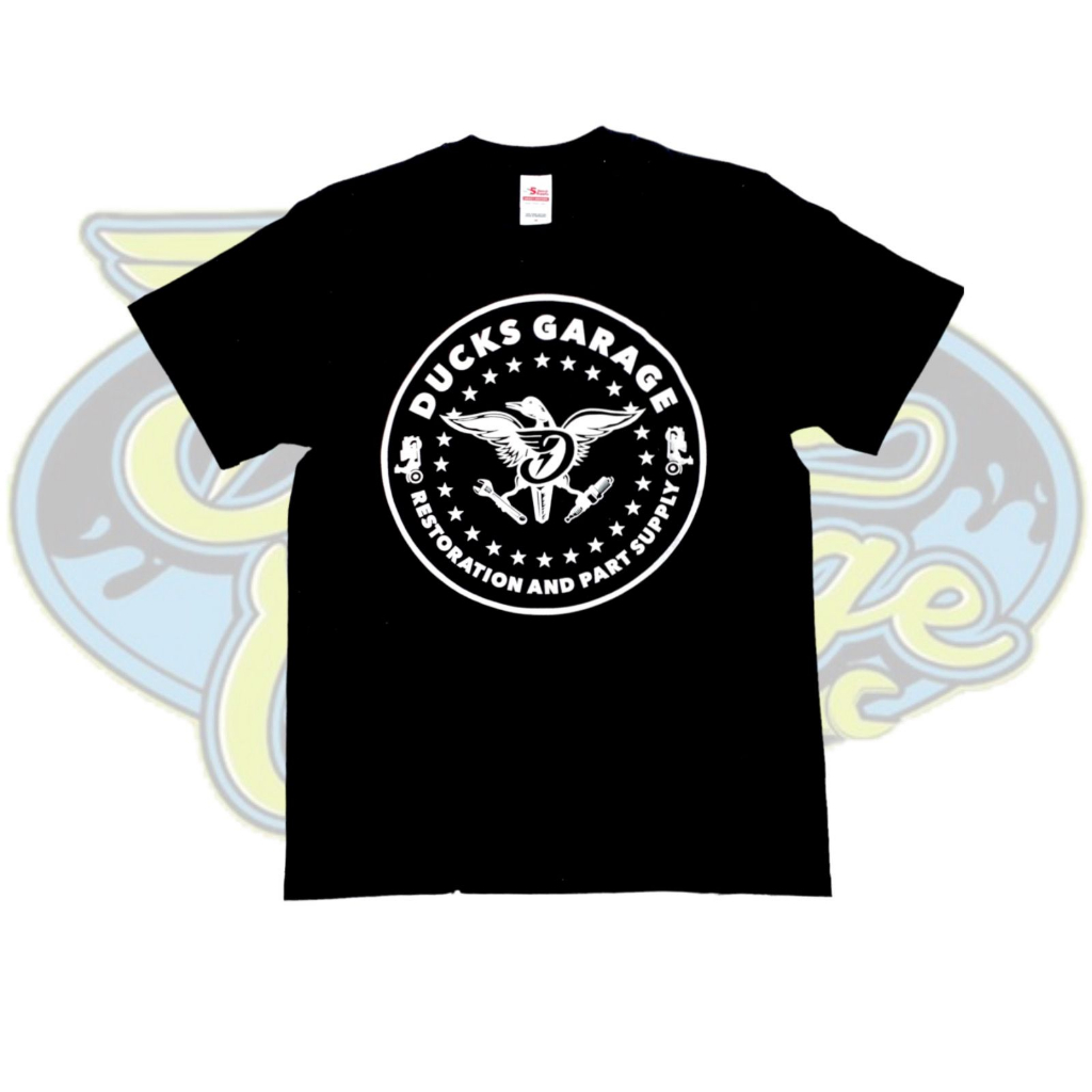 T - Shirt Kaos Ducks Garage Logo DUCKS RESTORATION