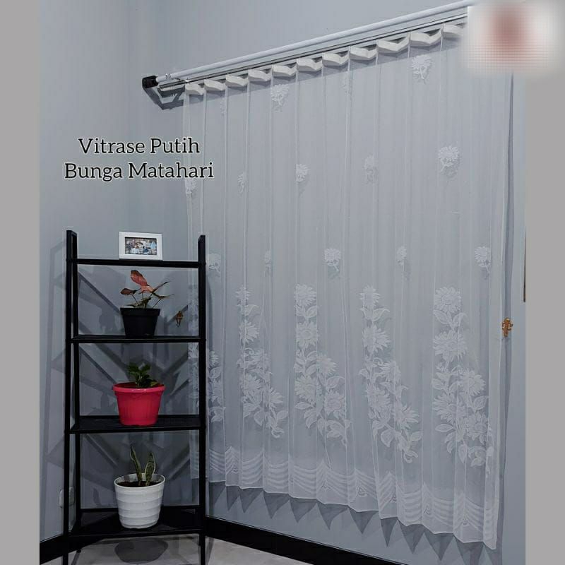 Daleman Gorden/vitrase gorden 100x190 ,150x190 dan 200x190cm dan 100x150 , 150x150 , 200x150