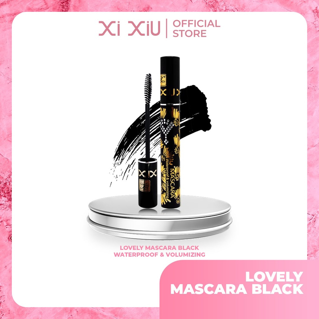 Ready Stock | Xi Xiu Lovely Mascara Waterproof - Volumizing