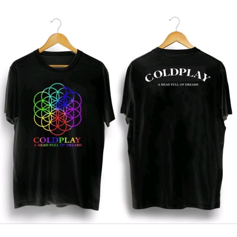 kaos pria/LOGO COLDPLAY/kaos band