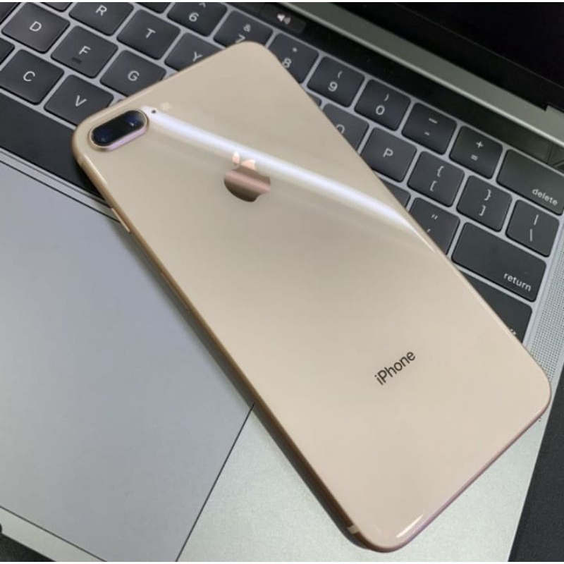 APPLE IPHONE 8 PLUS 64GB GOOD CONDITIONS FULLSET MULUS SECOND LIKE NEW - GARANSI 3 BULAN