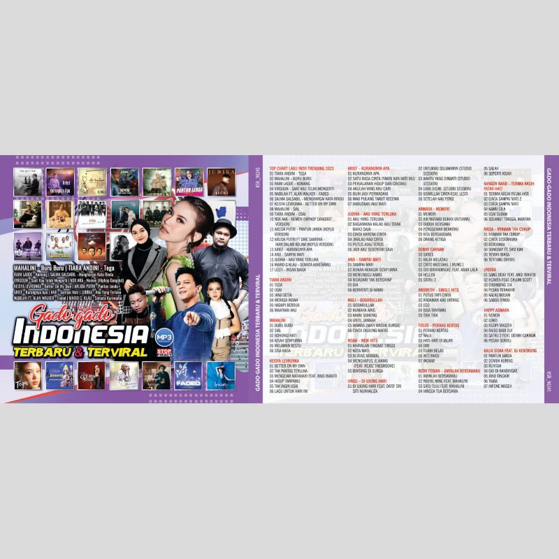 Kaset Mp3 Lagu Gado-Gado Indo Terbaru & Terviral 2023