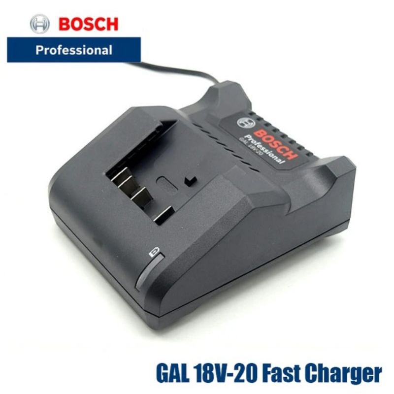 Charger Bosch GAL 18v-20 cordless baterai baterei charger new original