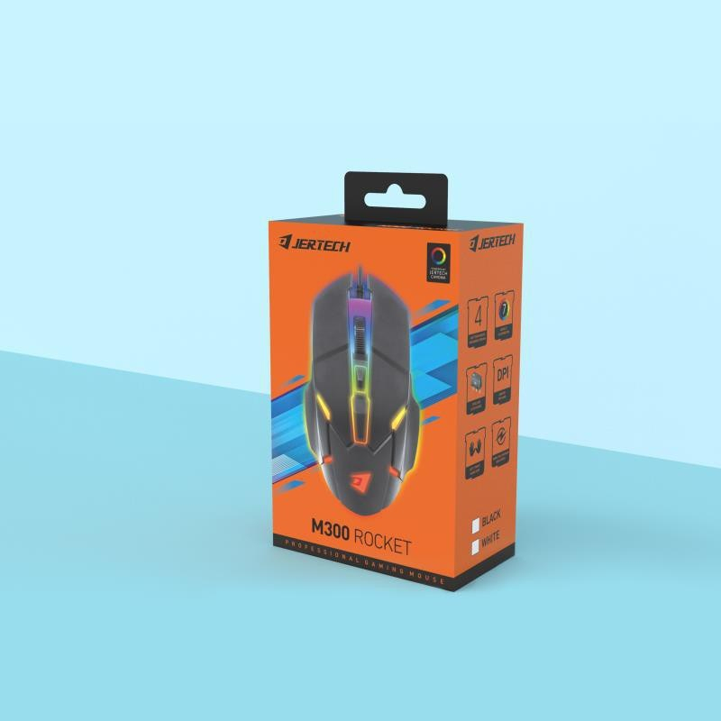 XOBOX - Mouse Gaming M300 Rocket LED RGB Light 4 Button