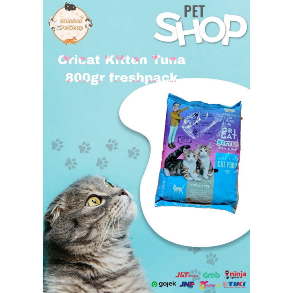 oricat kitten tuna 800gr frashpack