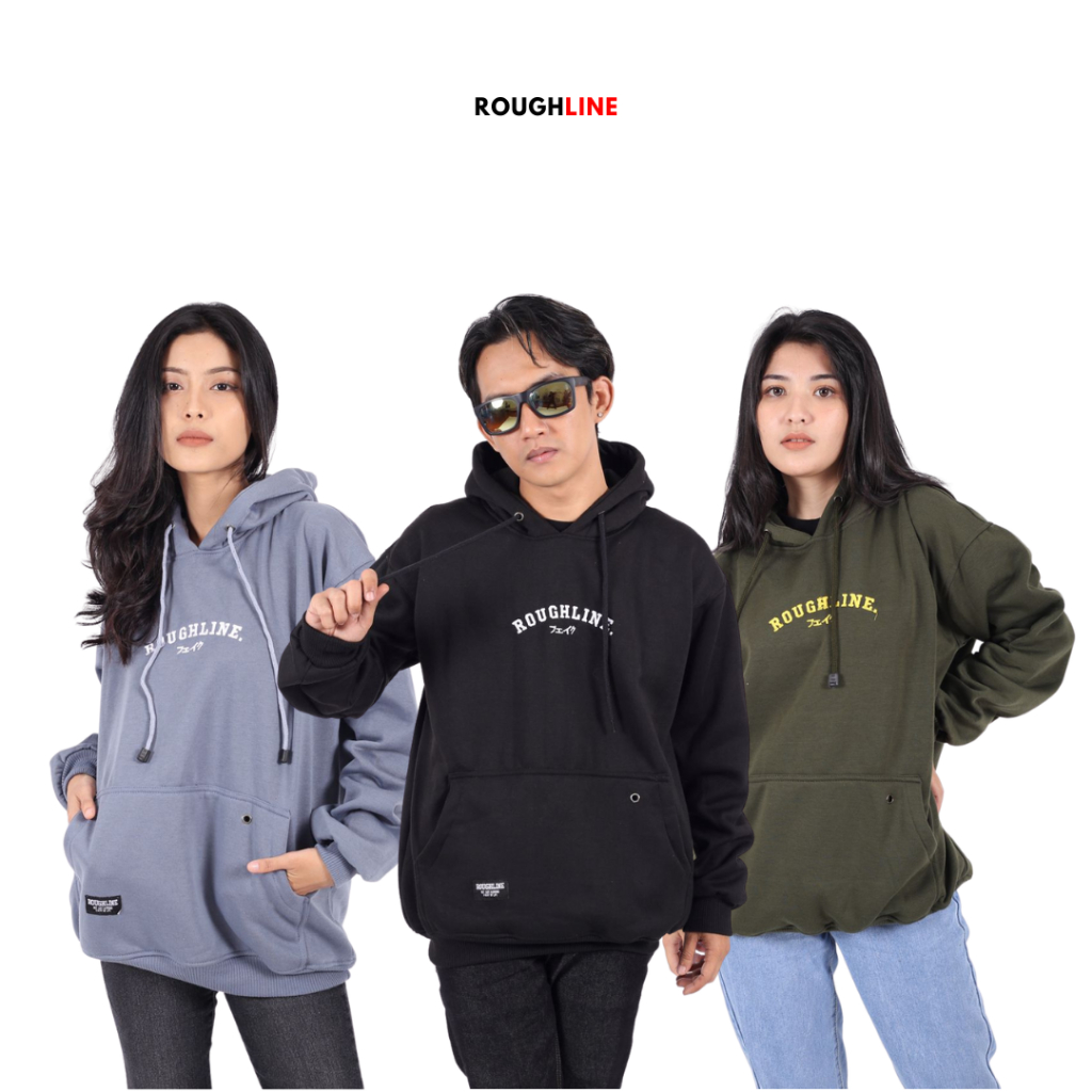 Hoodie Plat Roughline Premium Jaket