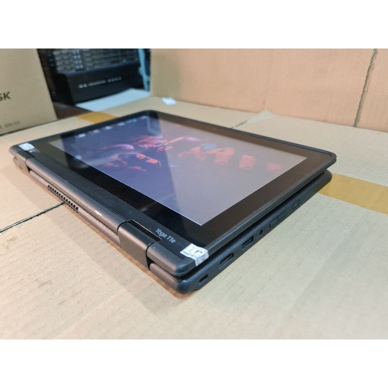 Laptop 2in1 Lenovo Thinkpad 11e Intel Ram 4GB Ssd 512GB Touchscreen Mulus