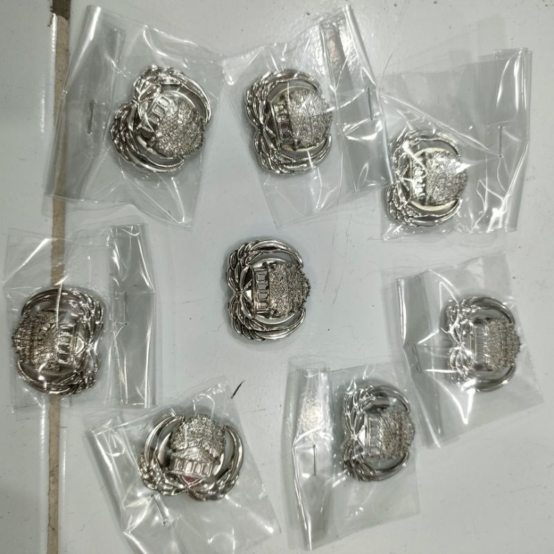 pin korpri silver pake magnet