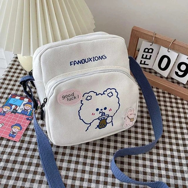 tas selempang slingbag korea animal cute tacu bear kelinci sling bag