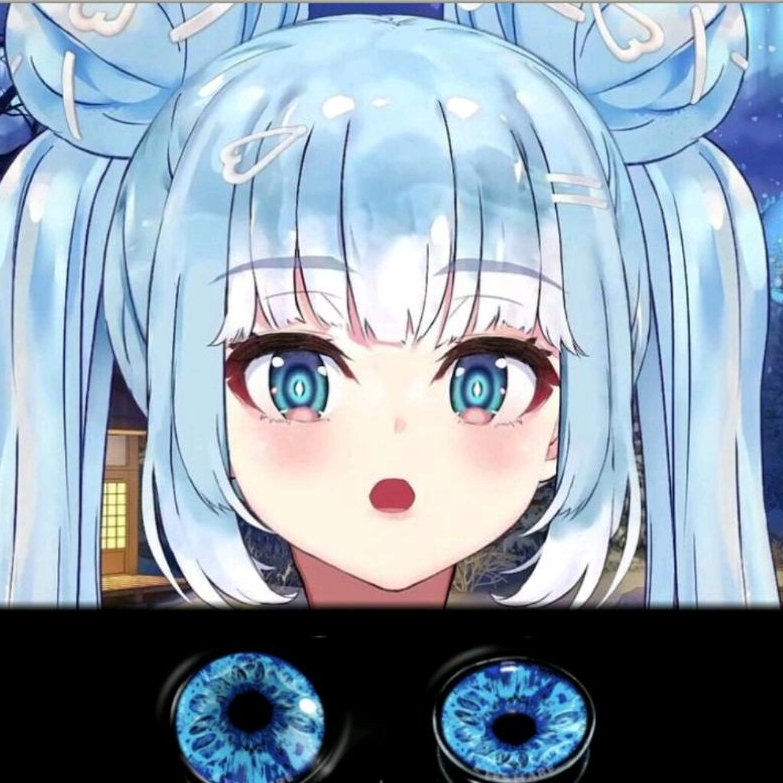 Softlens Kobo Kanaeru Cosplay Anime Character Vtuber Hololive