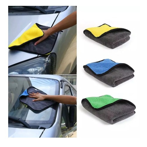 Kain Lap Microfiber Terlembut Daya Serap/Kain Lap Halus Micro fiber Mobil Motor Meja Kaca Handuk Cuci Tangan Dapur