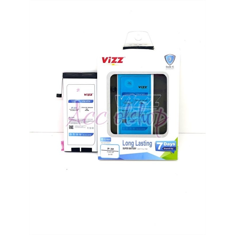 Baterai Batre Batere Vizz Ip-XR / Ip XR / IpXR Original Vizz