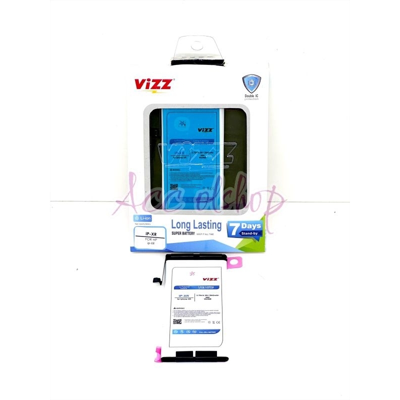 Baterai Batre Batere Vizz Ip-XR / Ip XR / IpXR Original Vizz