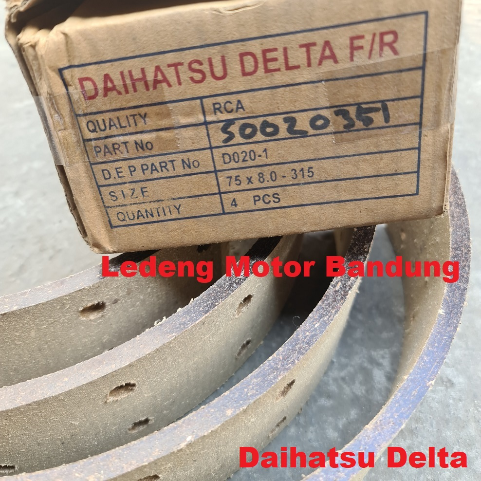 RCA Brake Lining Daihatsu Delta Kampas Rem Depan atau Belakang