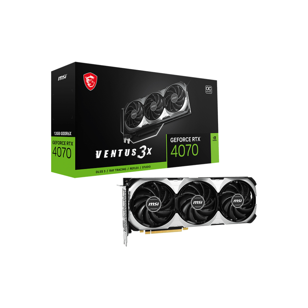 MSI Nvidia GeForce RTX 4070 Ventus 3X 12G OC