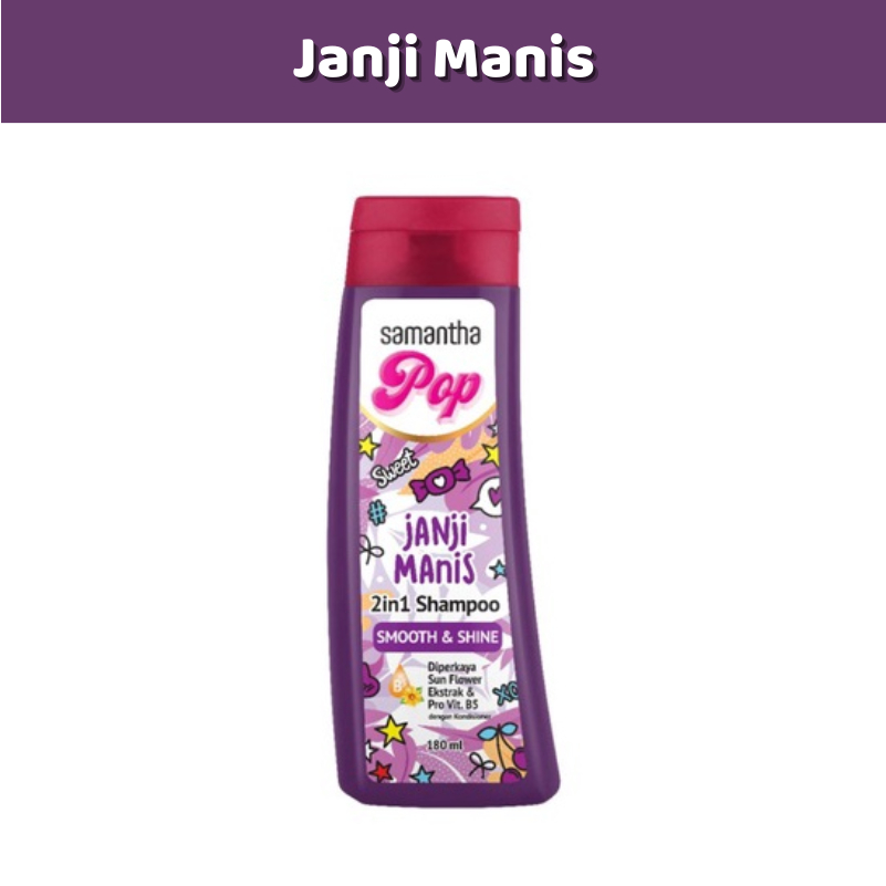 Samantha Pop 2in1 Shampoo 180ml