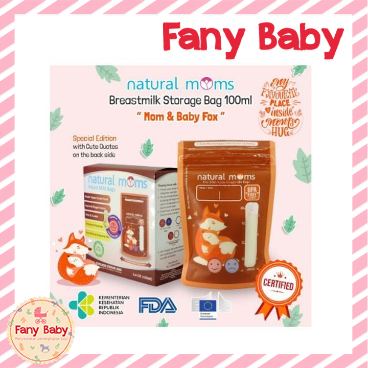 NATURAL MOMS BREASTMILK 100ML [ FOX MAROON ]