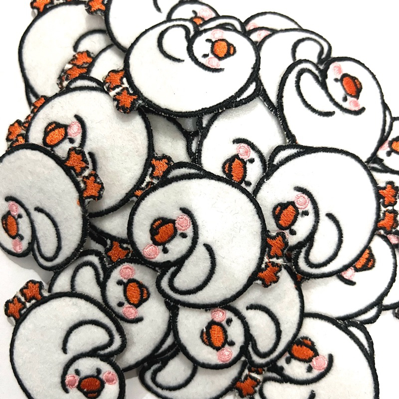 Patch Bordir Iron Bebek &amp; Friends, Cute Duck Patches