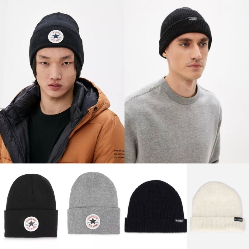 (PRODUK RESMI) CONVERSE ALL STAR CHUCK TAYLOR PATCH LOGO BEANIE ORIGINAL CONVERSE GO 2 BEANIE ORIGIN