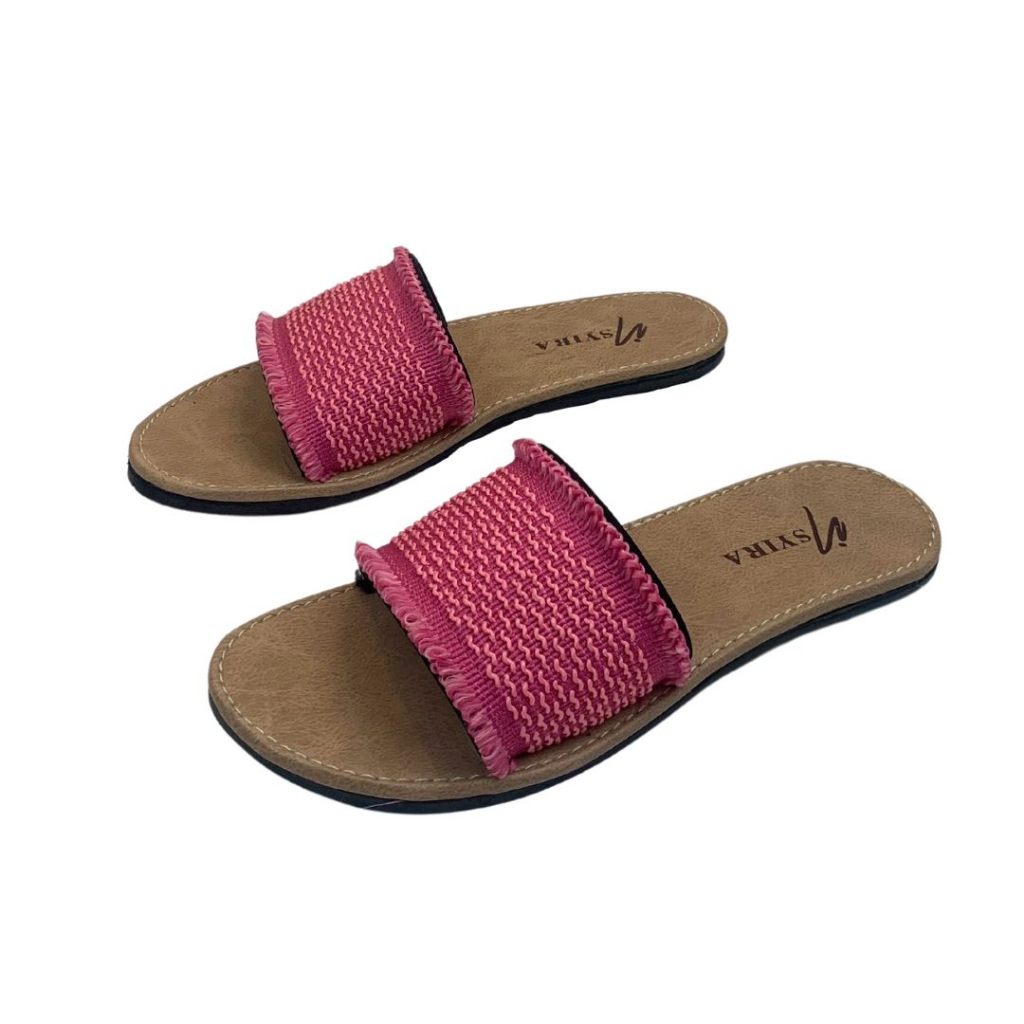 Insyira - Sandal Wanita Turki Nawalia Alas Krem / Sandal Wanita Slop Non Slip